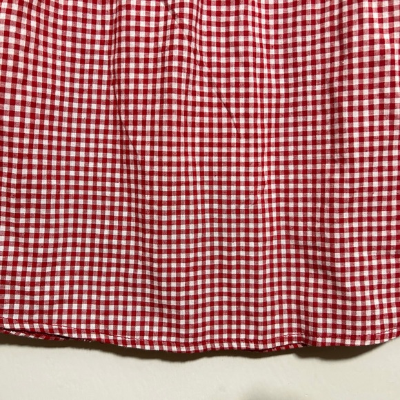 Little King Ole Miss Gingham Dress With Embroidered Smock Girls 3T - Picture 2 of 9